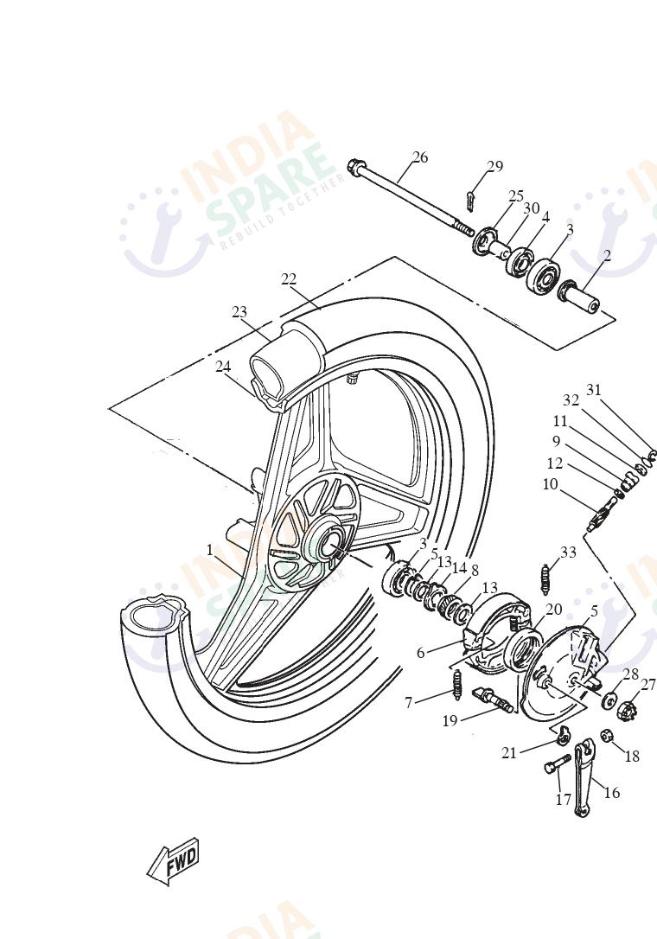 FRONT WHEEL